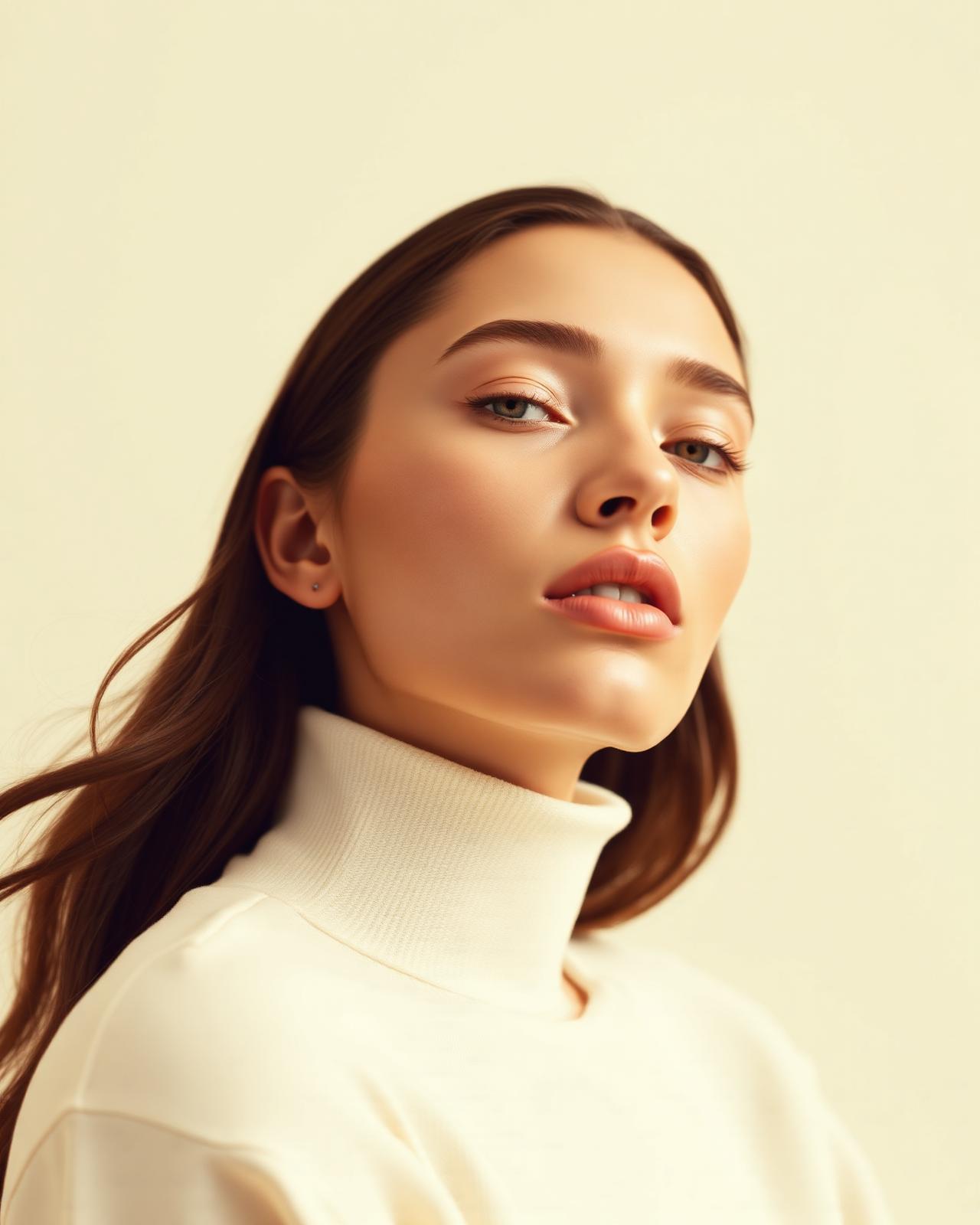 Campagne K Beauty — portrait éditorial beauté